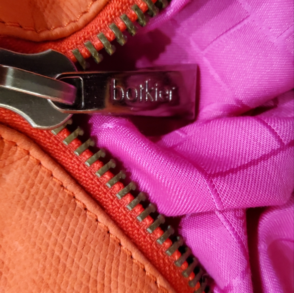 Botkier Orange Designer Tote Bag - Picture 7 of 13